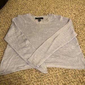Cropped Periwinkle sweater